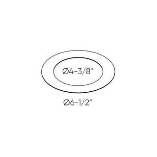Goof Ring for 4" recessed light