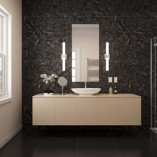 24 Inch CCT Glass LED Vanity Light