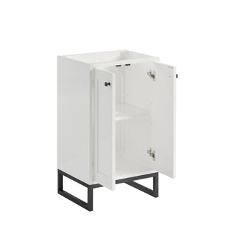 19.75 Inch Chianti Freestanding Vanity in Glossy White /  Top
