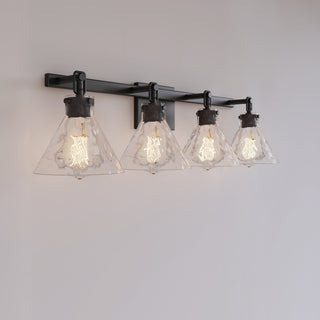 Barlon 34.75" 4-Light Vanity - Matte Black