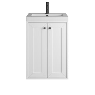 19.75 Inch Chianti Freestanding Vanity in Glossy White / White Glossy Top