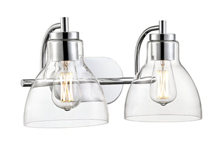 Knightsdale 17.5" 2-Light Vanity - Chrome