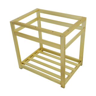 Kingston Commercial 31 Inch Console Sink in Brushed Brass