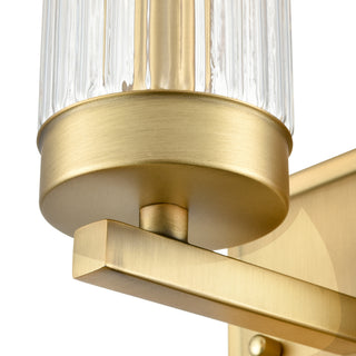 Iversen 5" Wide 1-Light Vanity - Vintage Brass