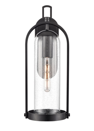 Luxio 20" High 1-Light Outdoor Wall Sconce - Powder Coated Black