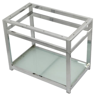 Kingston Commercial 37 Inch Console Sink in Polished Chrome