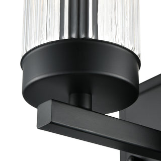 Iversen 5" Wide 1-Light Vanity - Matte Black
