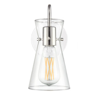 Camellia 4.75" Wide 1-Light Vanity - Polished Nickel