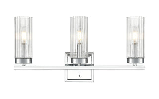 Iversen 21" Wide 3-Light Vanity - Polished Chrome