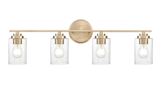 Moven 31" Wide 4-Light Vanity - Modern Gold