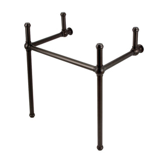 Fauceture 28.06 Inch Console Sink in Oil Rubbed Bronze