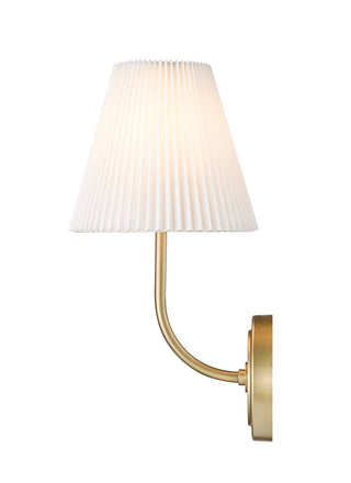Ami 7.25" Wide 1-Light Wall Sconce - Vintage Brass