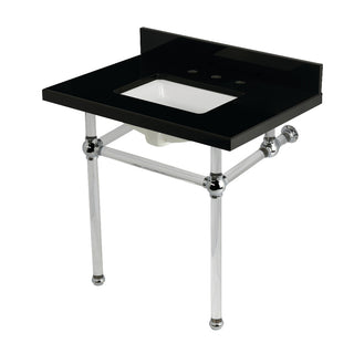 Templeton 30 Inch Console Sink in Polished Chrome
