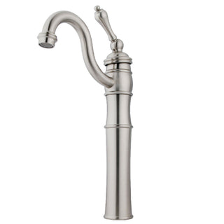 Victorian Vessel Faucet in Brushed Nickel