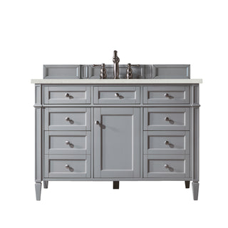48 Inch Brittany Freestanding Vanity in Urban Gray / Lime Delight Top