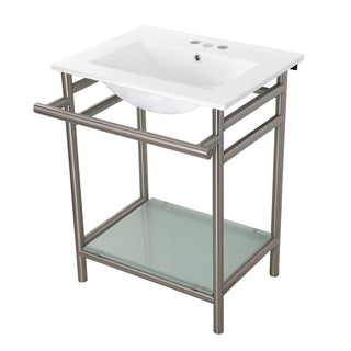 Sheridan 24 Inch Console Sink in White
