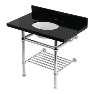 Templeton 36 Inch Console Sink in Polished Chrome