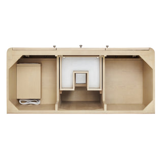 48 Inch Gracyn Freestanding Vanity in Coastal Driftwood / White Zeus Top