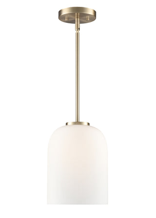 Laphia 8" Wide 1-Light Pendant - Modern Gold