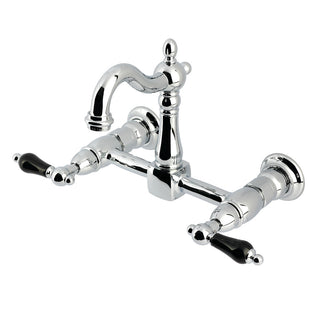 Duchess Wall Mount Kitchen Faucet in Polished Chrome