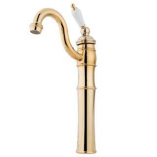 Victorian Vessel Faucet in Polished Brass