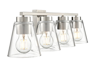 Strayhan 31" 4-Light Vanity - Brushed Nickel