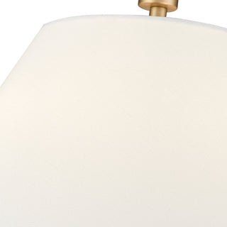 Adorra 16" Wide 3-Light Semi Flush - Vintage Brass