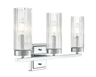 Iversen 21" Wide 3-Light Vanity - Polished Chrome