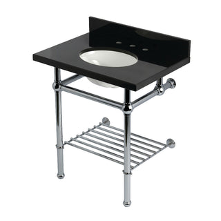 Templeton 30 Inch Console Sink in Polished Chrome