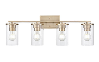 Verlana 27.75" Wide 4-Light Vanity - Modern Gold