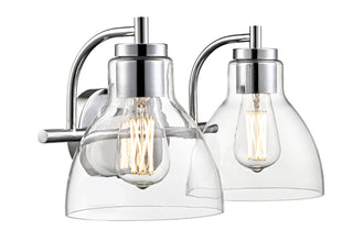 Knightsdale 17.5" 2-Light Vanity - Chrome