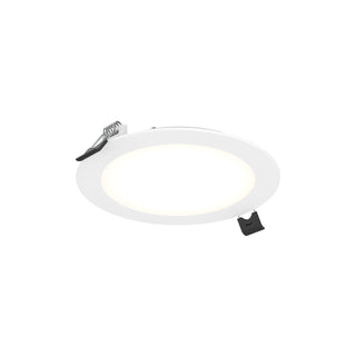 6" Round LED Panel, White