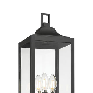 Halston 20.5" High 3-Light Outdoor Post Lantern
