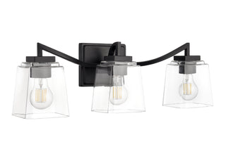Avenna 23.5" Wide 3-Light Vanity - Matte Black