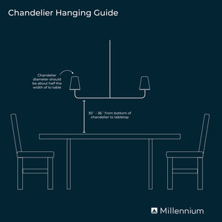 Durham 3-Light Chandelier Ceiling Light Satin Nickel