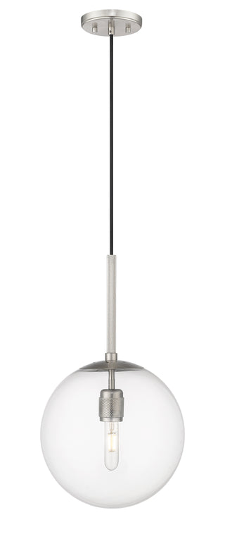 Kairo 12" Wide 1-Light Pendant - Brushed Nickel