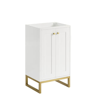 19.75 Inch Chianti Freestanding Vanity in Glossy White /  Top