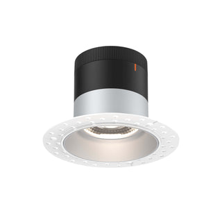 4in Modular Downlight, 5CCT, 20 degree Beam Angle, Regressed, Alzak,Trimless