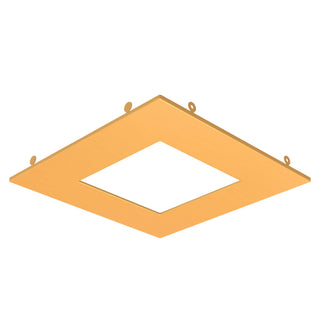 6in Trim Square, Gold