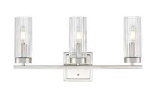 Iversen 21" Wide 3-Light Vanity - Brushed Nickel