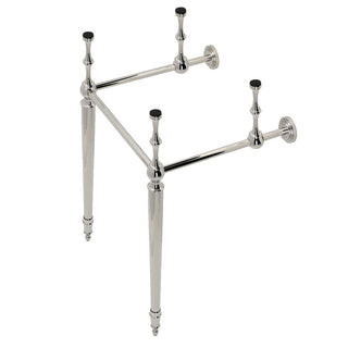Edwardian 16 Inch Console Sink in Polished Nickel