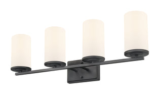 Verlana 27.75" 4-Light Vanity - Matte Black