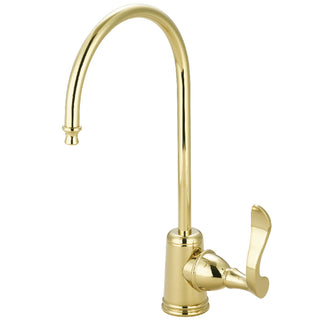 Century Water Filtration Faucet in Polished Brass