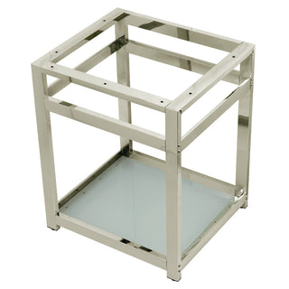 Kingston Commercial 25 Inch Console Sink in Polished Nickel