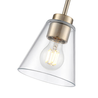 Strayhan 5.75" 1-Light Mini Pendant - Modern Gold
