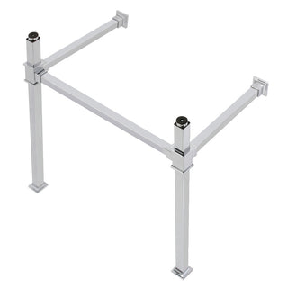 Fauceture 28 Inch Console Sink in Polished Chrome