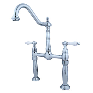 Victorian Vessel Faucet in Polished Chrome