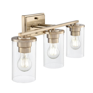 Verlana 22" Wide 3-Light Vanity - Modern Gold