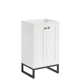 19.75 Inch Chianti Freestanding Vanity in Glossy White / White Glossy Top