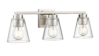 Strayhan 22" 3-Light Vanity - Brushed Nickel